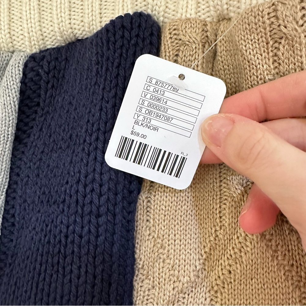 NWT UO Urban Renewal Remade Cable Knit Mini Sweater Skirt - Picture 7 of 9